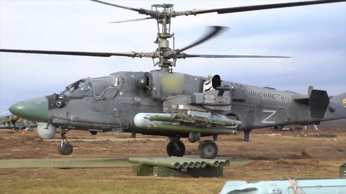 Boje na Ukrajině odhalily konstrukční problém ruského vrtulníku